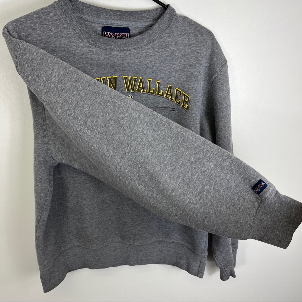 Baldwin Wallace University Crewneck Sweatshirt SZ Small Jansport Gray - Picture 5 of 11